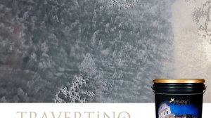 TRAVERTINO IMPERIUM - эффект античного мрамора с полированным эффектом в сером цвете