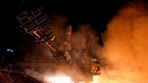 С космодрома Плесецк стартовала ракета-носитель "Союз-2.1б"