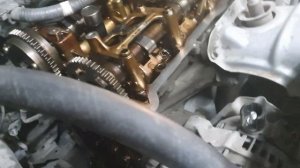 Honda CR-V замена цепи ГРМ 2.4 engin