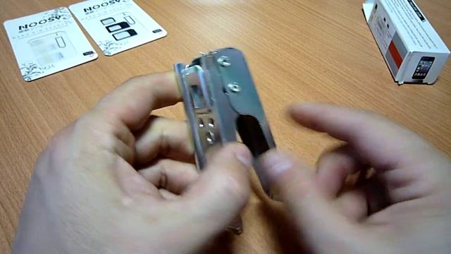 Обрезка сим карт(Степлер) и адаптеры для симок. смотреть онлайн