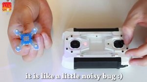 Карманный мини квадрокоптер на пульте управления Pocket FQ777 124