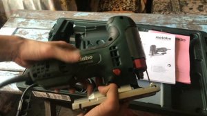 Metabo STE 100 QUICK, обзор электролобзика.