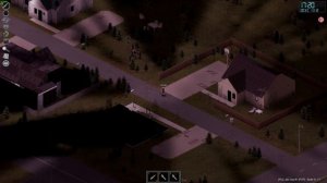 Катаю в Project Zomboid на pvp сервере