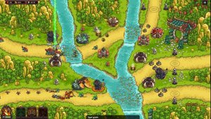Прохождение Kingdom Rush Vengeance сложность Veteran.23 Древние Врата Heroic, Iron Challenge