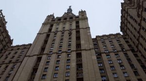 Москва. Экскурсия. Сталинская высотка на Кудринской площади. Музей Церетели. Библиотека им. Ленина