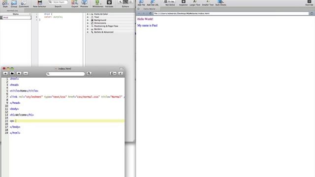 HTML & CSS Tutorial: Basic Formatting (Part 1)