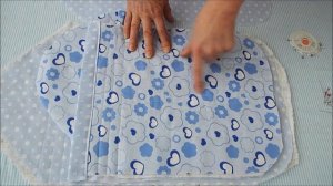 Как сшить конверт с капюшоном и ушками для куклы. How to sew an envelope with a hood for a doll.