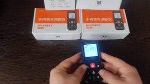 Калибровка,лазерная рулетка MILESEEY X5