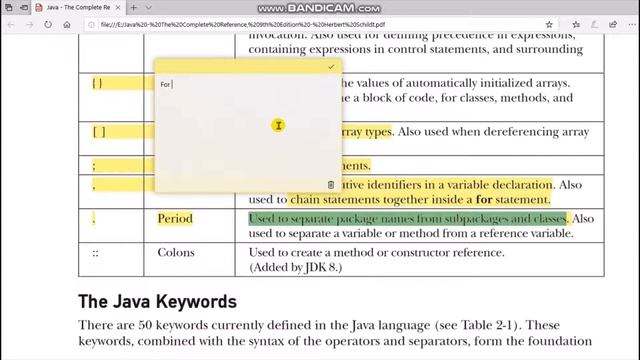 JAVA Complete Course|| Part 5: JAVA keywords and separators. смотреть онлайн