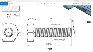 How to make Bolt in Onshape