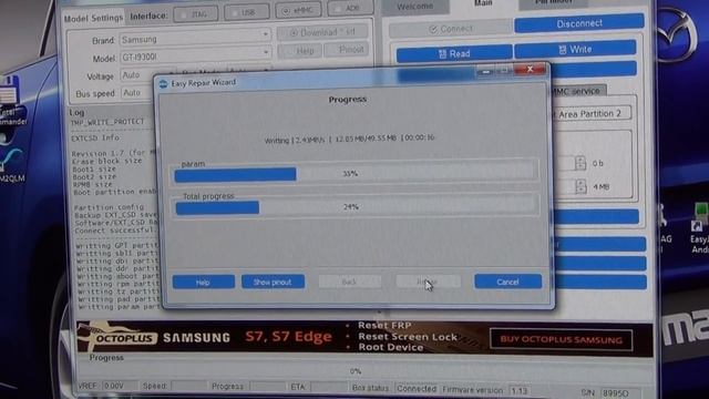 Samsung I9300I (не включается) VS MEDUSA PRO BOX. Восстановление загрузчика. ;) смотреть онлайн