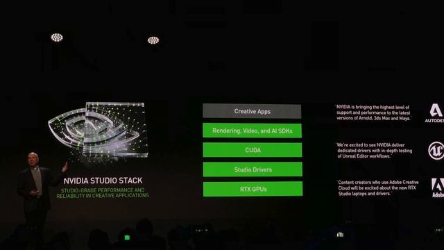 Nvidia Studio Stack - Computex 2019