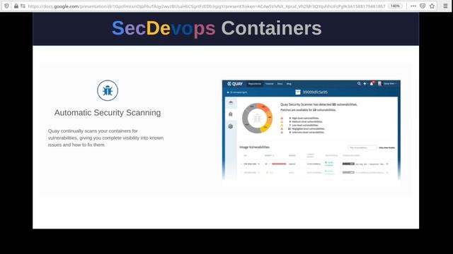 SecDevops Containers