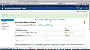 Curso de Joomla! 3.2 - Publicando site no servidor com Akeeba Backup