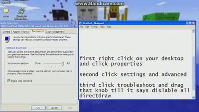 how to fix bad video card driver minecraft смотреть онлайн