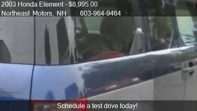 2003 Honda Element DX 4WD AT - for sale in North Hampton, NH смотреть онлайн