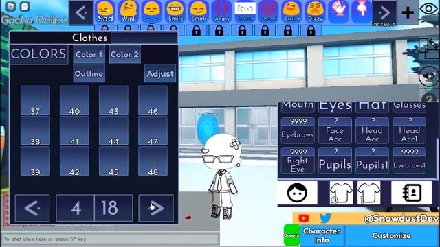 ROBLOX Gacha online | Male outfit IDEA | Part 1 смотреть онлайн