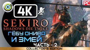 «Гёбу Онива и Змей» 100% Прохождение Sekiro: Shadows Die Twice ? Без комментариев — Часть 2