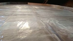 Внешняя подготовка опалубки крыши погреба