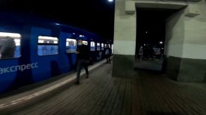 ЭЛЕКТРОПОЕЗД ЭП2Д 0086 РЭКС НА КАЗАНСКОМ ВОКЗАЛЕ! 4.11.2021.