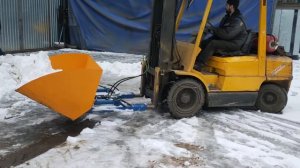 Ковш гидравлический для вилочного погрузчика