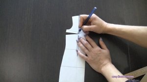 Как перенести вытачку в боковой шов и в линию талии. Моделирование лифа