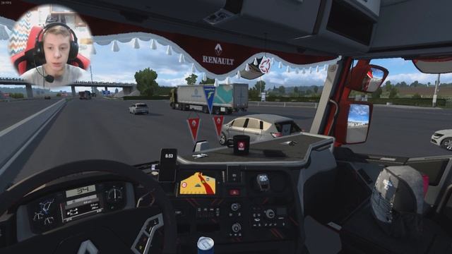 В ИСПАНИЮ НА RENAULT T. - Euro Truck Simulator 2 (1.46.2.6s) [#29] смотреть онлайн