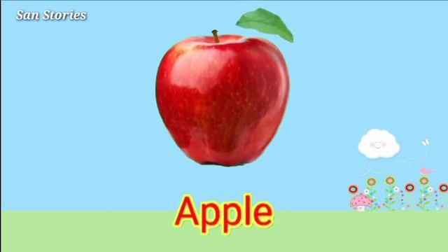 Fruits Name, Fruits Name With Spelling | Fruits names | Kids Learning Video смотреть онлайн