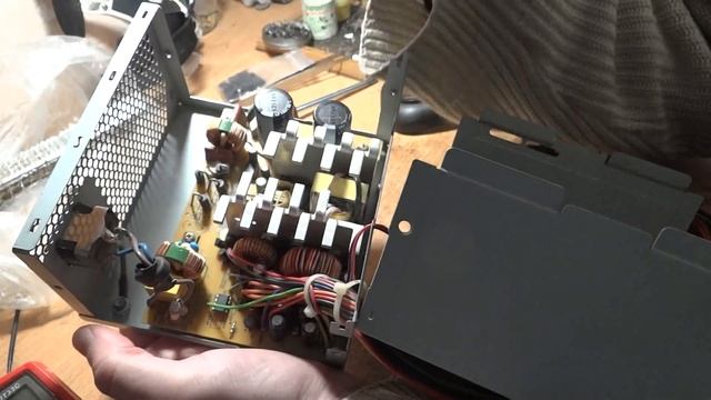 Q-Dion QD-500 доработка 6pin в 8pin на видеокарту. Также обзор блока внутри. смотреть онлайн