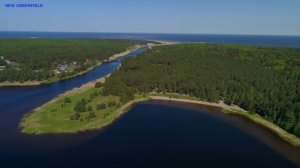 Липовское озеро.Вид сверху.