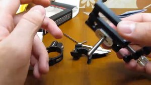 Крепление для телефона на руль велосипеда из алюминия GUB G-86 | Распаковка
