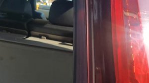 Rear light cluster removal on Nissan X Trail T30