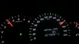 Toyota Camry v40 3.5 разгон от 0 до года 230