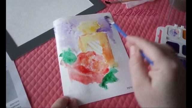 Рисование акварельными красками! Семейные рисовашки! смотреть онлайн