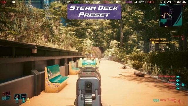Cyberpunk 2077 2.0 Steam Deck Best Settings смотреть онлайн