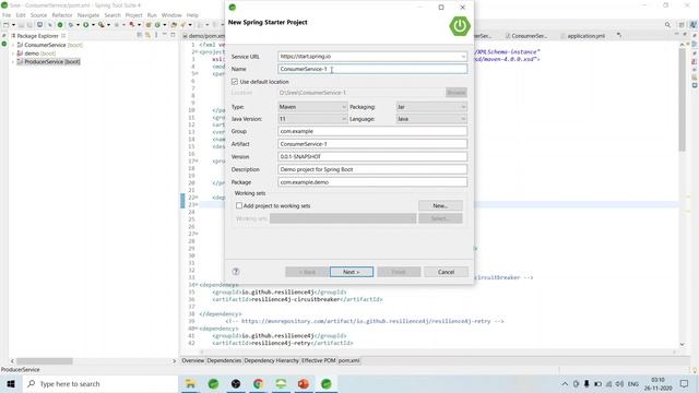 How to create a springboot starter project in Tamil смотреть онлайн