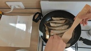 Корюшка жареная