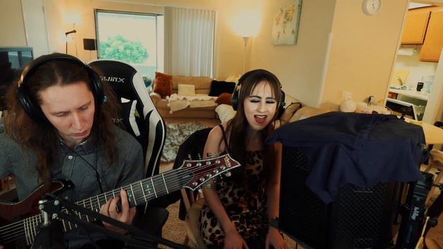 OCEAN EYES (cover) - Scarlett Taylor & Tim Blast on 9 string guitar [BILLIE EILISH] смотреть онлайн