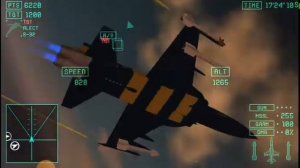 ace combat x gameplay: f-5e Baltic bee mod