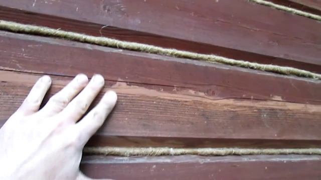Какую паклю применяют для конопатки?
