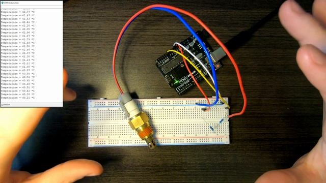 Arduino Air Temperature Sensor | Thermistor смотреть онлайн