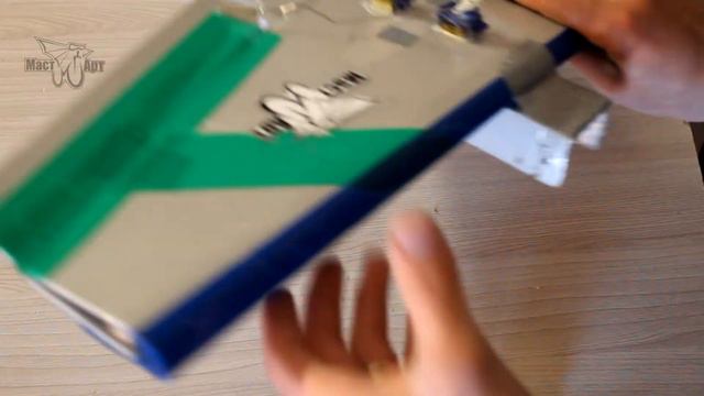 Разборная авиамодель. Мой Bloody Wonder размахом 60 см. смотреть онлайн