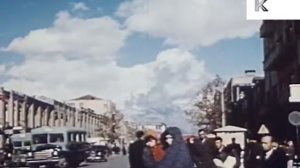 1950s Tehran, Iran, Streets and University