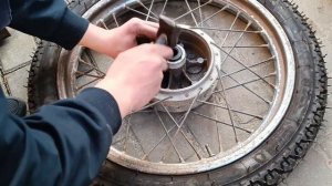 СБОРКА ХОДОВОЙ ЧАСТИ МОТОЦИКЛА МИНСК |ВОССТАНОВЛЕНИЕ МОТОЦИКЛА МИНСК ЛИДЕР 125|#2