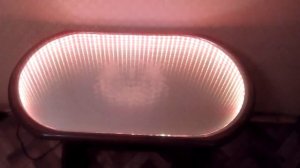 Журнальный столик своими руками. Светодиодный тоннель, бесконечное зеркало.