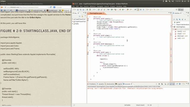 string Cup Of Java[Ep.9] = "Setup Continued..." смотреть онлайн