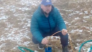 Видео каротаж скважины с пластиковой трубой