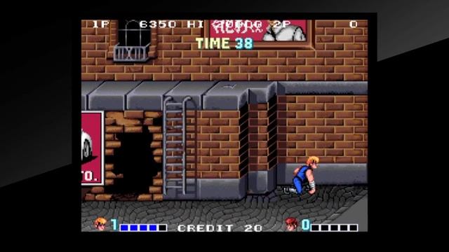 Arcade Archives DOUBLE DRAGON PS4 GAMEPLAY смотреть онлайн