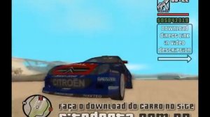 Citroën Xsara WRC para GTA San Andreas de Android APK e PC