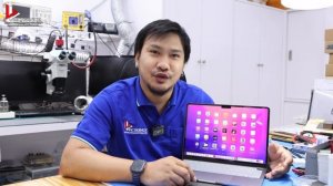 MacBook Air M2 13"2022 A2681 เปลี่ยน จอแตก จอร้าว จอเป็นเส้น สี้เพี้ยน เปลี่ยนแค่ LCD